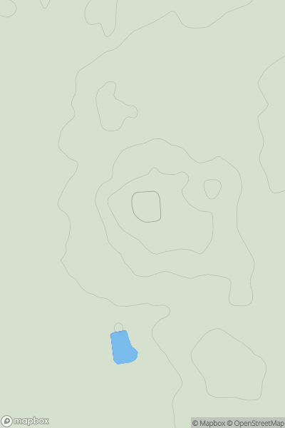 Thumbnail image for Byres Hill [Ayr to the River Clyde] showing contour plot for surrounding peak
